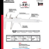 Calibrador vernier 0 a 6" Urrea - Image 3