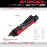 Probador de voltaje sin contacto 24 V a 1000 V Urrea - Image 3